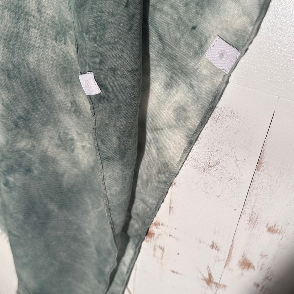 Green Tie Dye Lightweight Kimono/Wrap - Picture 8 of 8